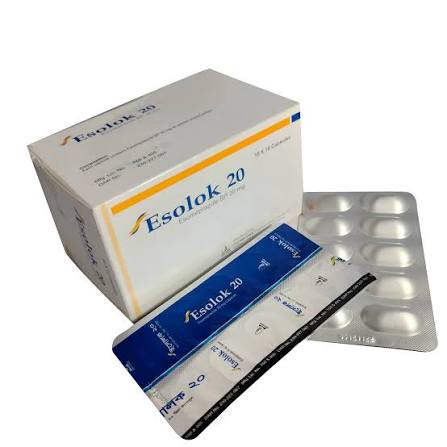 Cap. Esolok 20mg
